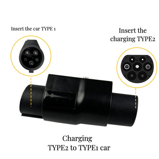 Japanese Type 1 car to Type 2 converter plug: the best choice for fast charging of your electric car
